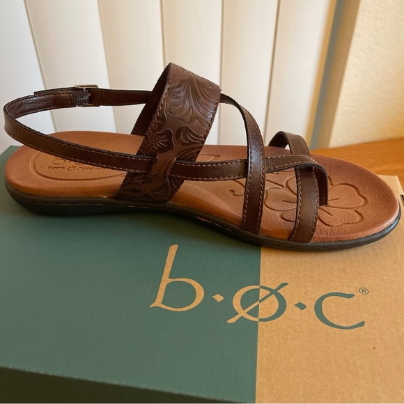 b.o.c Felicia Sandal Size 9 Dark Brown - Picture 7 of 14